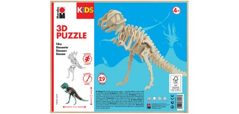 KiDS Puzzle 3D 'Dinosaure T-Rex', 29 pièces