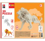 KiDS Puzzle 3D 'Lion', 34 pièces