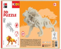 KiDS Puzzle 3D 'Lion', 34 pièces