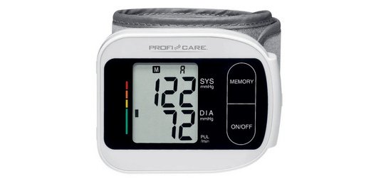 Tensiomètre PC-BMG 3018, blanc/noir