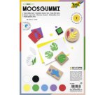 Gommette en mousse BASIC, autocollant, 7 feuilles