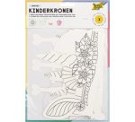 Kit de chapeaux pour enfant 'CONTE', carton, blanc