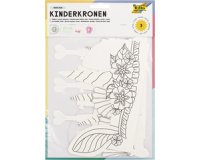 Kit de chapeaux pour enfant 'CONTE', carton, blanc