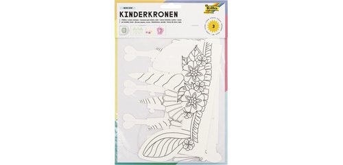 Kit de chapeaux pour enfant 'CONTE', carton, blanc