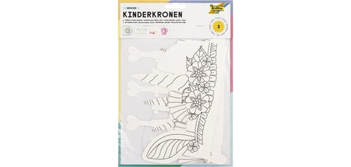 Kit de chapeaux pour enfant 'CONTE', carton, blanc