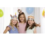 Kit de chapeaux pour enfant 'CONTE', carton, blanc