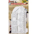 Kit de chapeaux pour enfants 'AVENTURE', carton, blanc