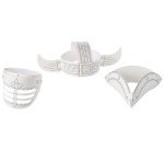 Kit de chapeaux pour enfants 'AVENTURE', carton, blanc
