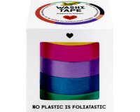 Ruban adhésif décoratif Washi-Tape UNI BASIC, kit de 5