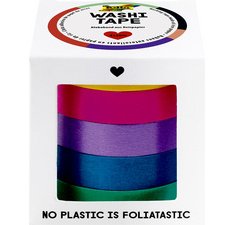 Ruban adhésif décoratif Washi-Tape UNI BASIC, kit de 5