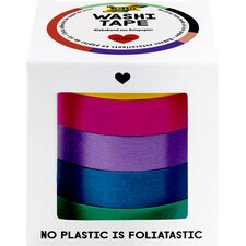 Decoratieve tape Washi-Tape UNI BASIC, set van 5