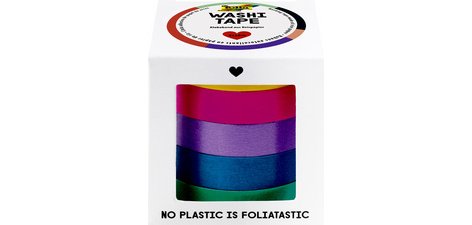 Ruban adhésif décoratif Washi-Tape UNI BASIC, kit de 5
