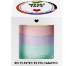 Ruban adhésif décoratif Washi-Tape UNIPASTEL, kit de 5