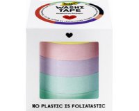 Ruban adhésif décoratif Washi-Tape UNIPASTEL, kit de 5