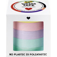 Decoratieve tape Washi-Tape UNIPASTEL, set van 5