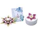 Caoutchouc mousse pailleté, non collant, 10 feuilles