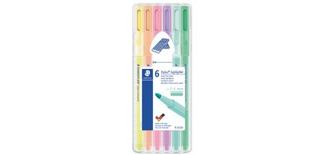 Staedtler Triplus Textsurfer, étui chevalet de 6 pièces