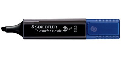Surligneur 'Textsurfer classic highlighter', noir