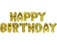 Set de ballons en film 'Happy Birthday'