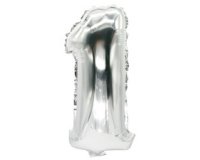 Ballon en film 'Chiffres', chiffre: 1, argent