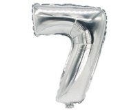 Ballon en film 'Chiffres', chiffre: 7, argent