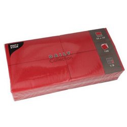 Bistroservet, 330 x 330 mm, 3 lagen, wit