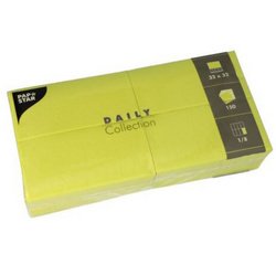 Serviette bistrot, 320 x 320 mm, 3 couches, vert