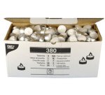 Bougie chauffe-plat, diamètre: 38 mm, blanc, vrac