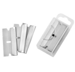 Lames de rechange pour grattoir à vitres, par 100