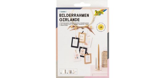 Guirlande de cadre photos, composé de 19 pièces