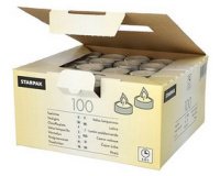 Bougie chauffe-plat, diamètre: 38 mm, blanc