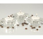 Bougie chauffe-plat, diamètre: 38 mm, blanc