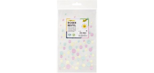 Folia Sachet à fond plat 'Pois', dimensions: (L)145x(H)235mm