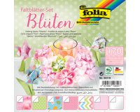 Feuille de papier à plier FLEURS, 170 feuilles