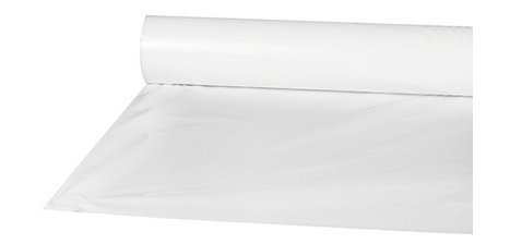 Nappe en plastique, (l)800 x (L)50 m, blanc