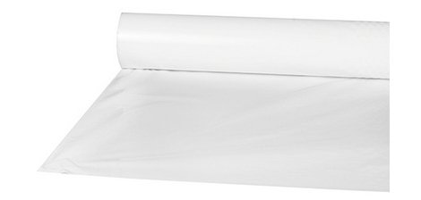 Nappe en plastique, (l)800 x (L)50 m, blanc
