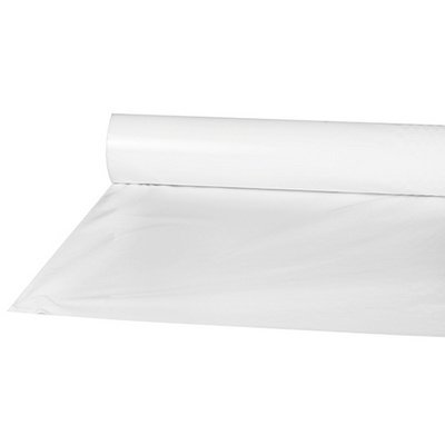 Nappe en plastique, (l)800 x (L)50 m, blanc