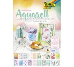 Bloc de papier à motifs 'Aquarelle', 240 x 340 mm