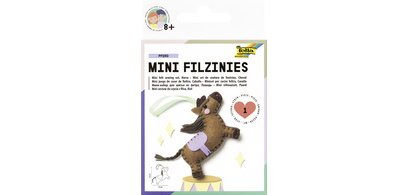 Mini kit de couture de feutrine 'Filzinies' 13 pièces