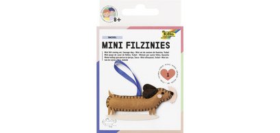 Mini kit de couture de feutrine 'Filzinies' 6 pièces