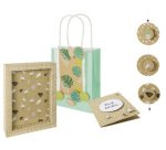 Bloc de papier à motifs 'Papier kraft', A4