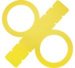 Lampion prédécoupé, en papier photo