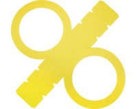 Lampion prédécoupé, en papier photo