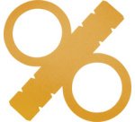 Lampion prédécoupé, en papier photo