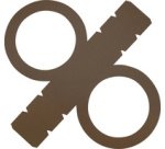 Lampion prédécoupé, en papier photo