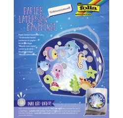 Kit de lanterne 'Monde sous-marin', bleu