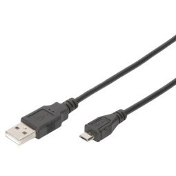 Câble de connexion USB 2.0, USB-A-micro USB-B, 1,8 m