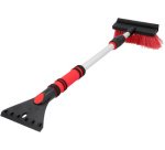 Gratte-givre avec balai à neige, 610 mm, noir / rouge
