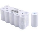 Bobine calc Canon 57 x 25 mm sans mandrin, 6,5 mètres, papier 1 pli offset extra-Blanc 60g