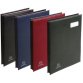 Signature book PVC, pocket on the page corner to maintain the document - 16 compartments - Black